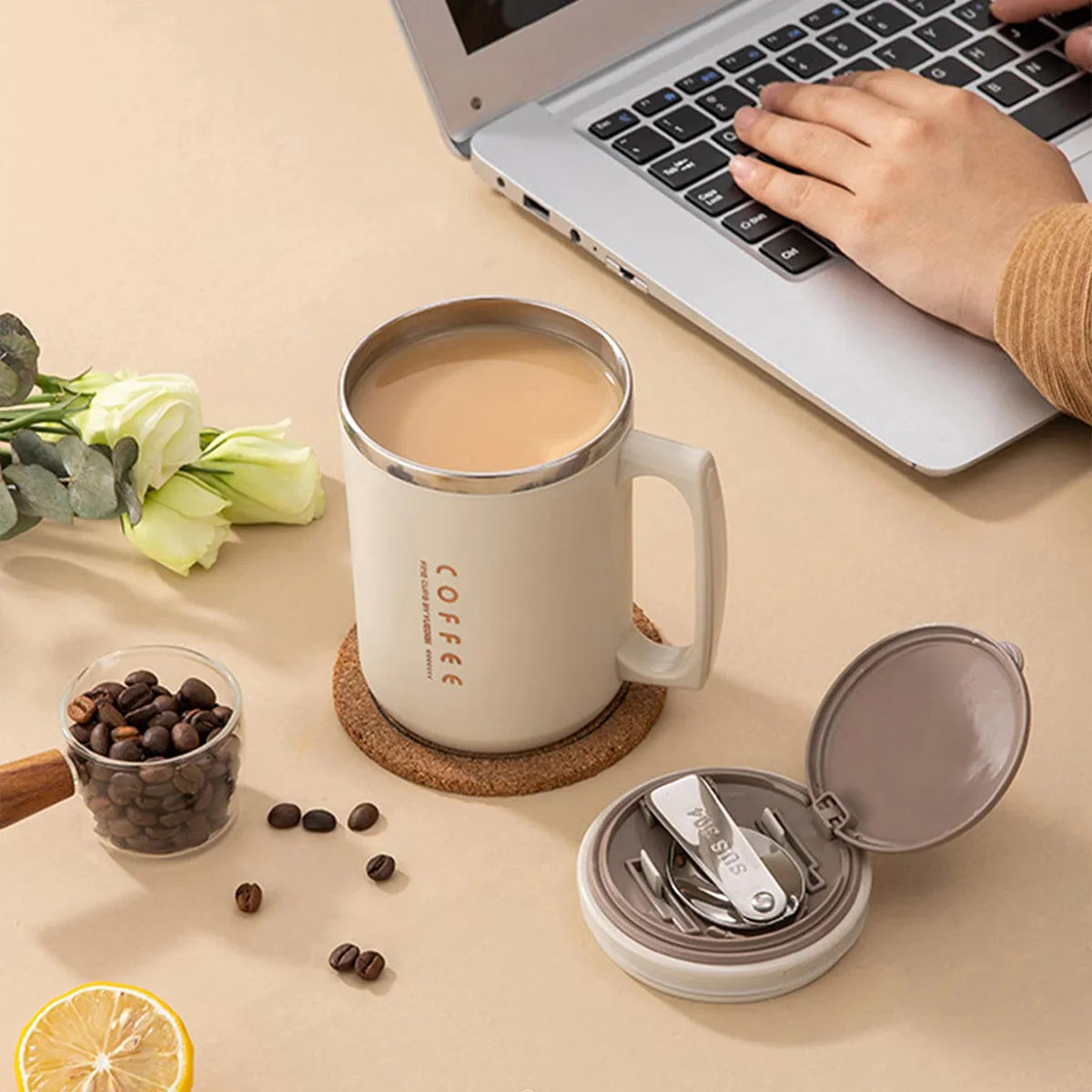 Portable Leak-Proof Coffee Cups