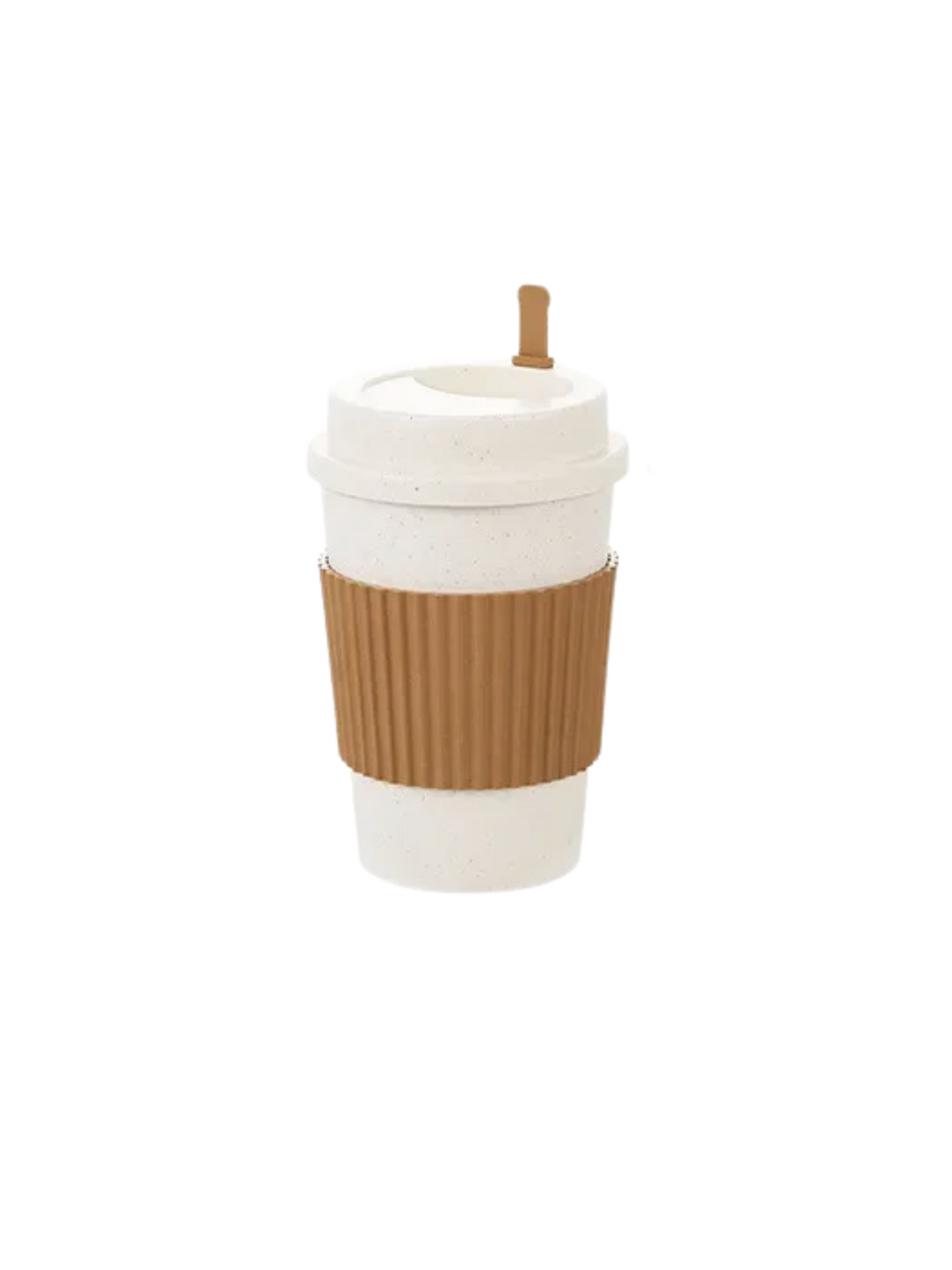 Eco-Friendly 450ML Wheat Straw Coffee Cups with Lids